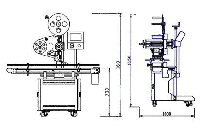 Vanguard Pharmaceutical Machinery, VPRO-215 Top Labeler